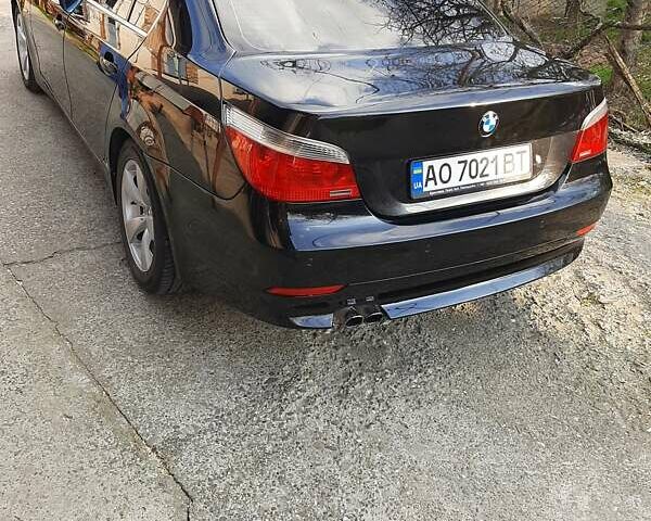 Черный БМВ 5 Серия, объемом двигателя 2.2 л и пробегом 236 тыс. км за 8500 $, фото 6 на Automoto.ua