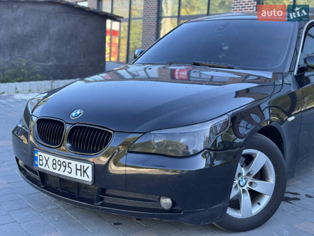 Черный БМВ 5 Серия, объемом двигателя 1.99 л и пробегом 330 тыс. км за 5400 $, фото 4 на Automoto.ua