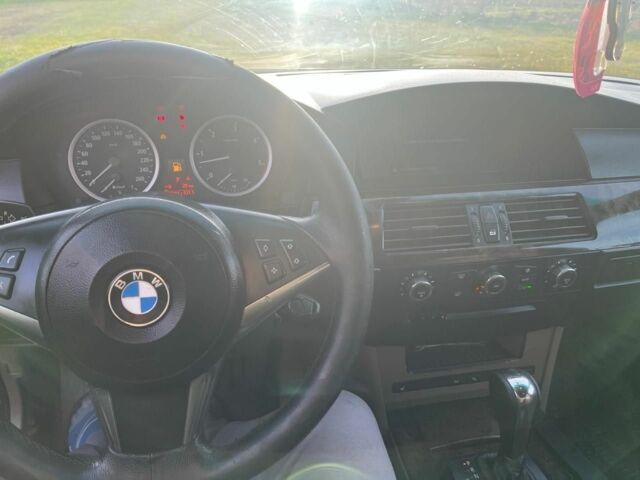 Черный БМВ 5 Серия, объемом двигателя 3 л и пробегом 367 тыс. км за 4975 $, фото 4 на Automoto.ua