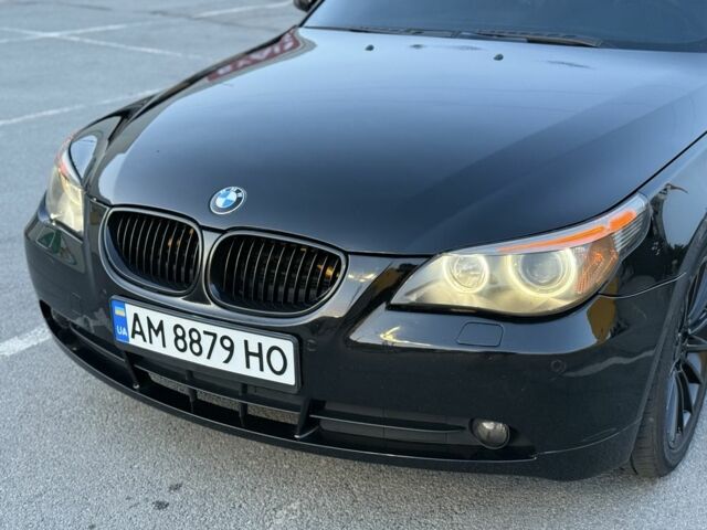 Черный БМВ 5 Серия, объемом двигателя 2.2 л и пробегом 323 тыс. км за 7900 $, фото 6 на Automoto.ua