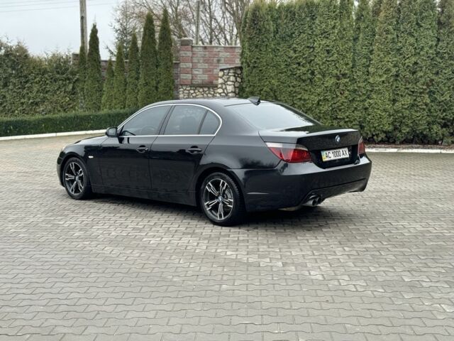 Черный БМВ 5 Серия, объемом двигателя 3 л и пробегом 360 тыс. км за 8700 $, фото 4 на Automoto.ua