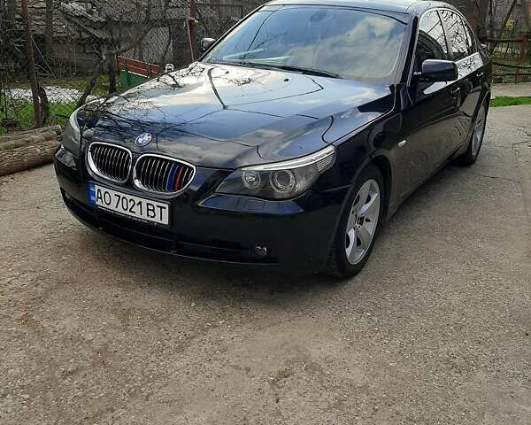Черный БМВ 5 Серия, объемом двигателя 2.2 л и пробегом 236 тыс. км за 8500 $, фото 1 на Automoto.ua