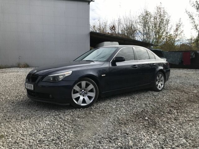 БМВ 5 Серия 2004 в Петропавловке на Automoto.ua Черный БМВ 5 Серия, объемом двигателя 3 л и пробегом 500 тыс. км за 5000 $, фото 1 на Automoto.ua