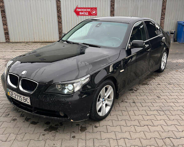 Черный БМВ 5 Серия, объемом двигателя 2.5 л и пробегом 490 тыс. км за 4900 $, фото 4 на Automoto.ua
