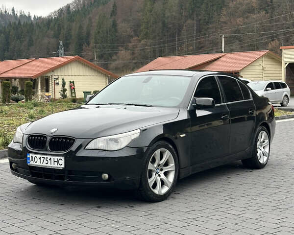 Чорний БМВ 5 Серія, об'ємом двигуна 2.2 л та пробігом 230 тис. км за 7300 $, фото 1 на Automoto.ua
