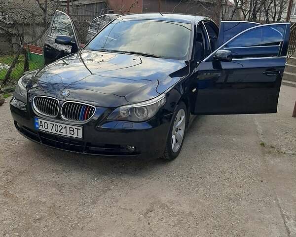 Черный БМВ 5 Серия, объемом двигателя 2.2 л и пробегом 236 тыс. км за 8500 $, фото 4 на Automoto.ua