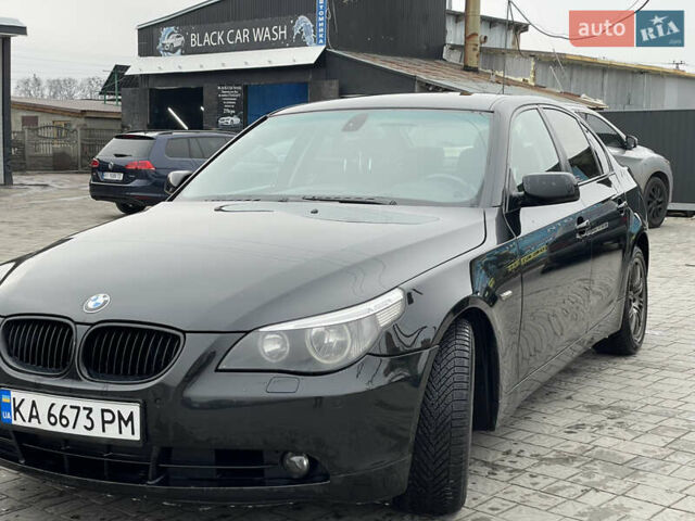 Черный БМВ 5 Серия, объемом двигателя 2.17 л и пробегом 296 тыс. км за 6200 $, фото 2 на Automoto.ua