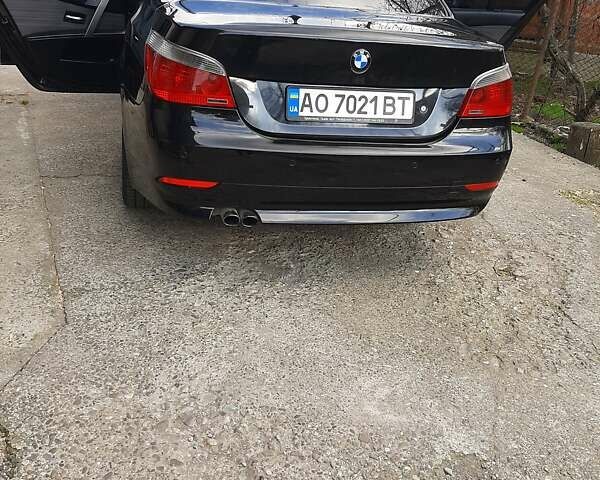 Черный БМВ 5 Серия, объемом двигателя 2.2 л и пробегом 236 тыс. км за 8500 $, фото 2 на Automoto.ua