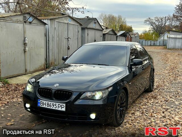 Черный БМВ 5 Серия, объемом двигателя 3 л и пробегом 230 тыс. км за 8300 $, фото 2 на Automoto.ua