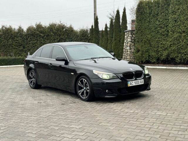 Черный БМВ 5 Серия, объемом двигателя 3 л и пробегом 360 тыс. км за 8700 $, фото 8 на Automoto.ua