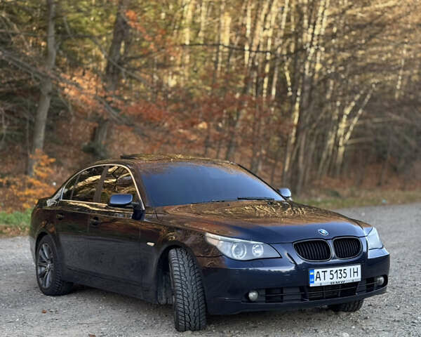 Черный БМВ 5 Серия, объемом двигателя 3 л и пробегом 384 тыс. км за 9500 $, фото 1 на Automoto.ua