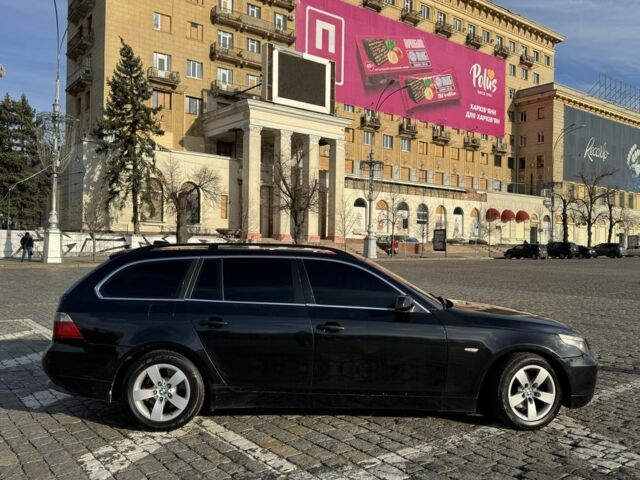 Чорний БМВ 5 Серія, об'ємом двигуна 3 л та пробігом 350 тис. км за 4100 $, фото 3 на Automoto.ua