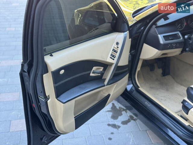 Черный БМВ 5 Серия, объемом двигателя 1.99 л и пробегом 330 тыс. км за 5400 $, фото 11 на Automoto.ua