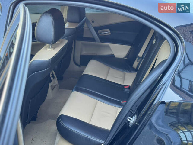 Черный БМВ 5 Серия, объемом двигателя 1.99 л и пробегом 330 тыс. км за 5400 $, фото 9 на Automoto.ua