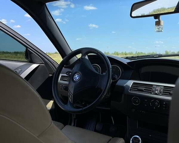 Черный БМВ 5 Серия, объемом двигателя 3 л и пробегом 450 тыс. км за 4000 $, фото 3 на Automoto.ua