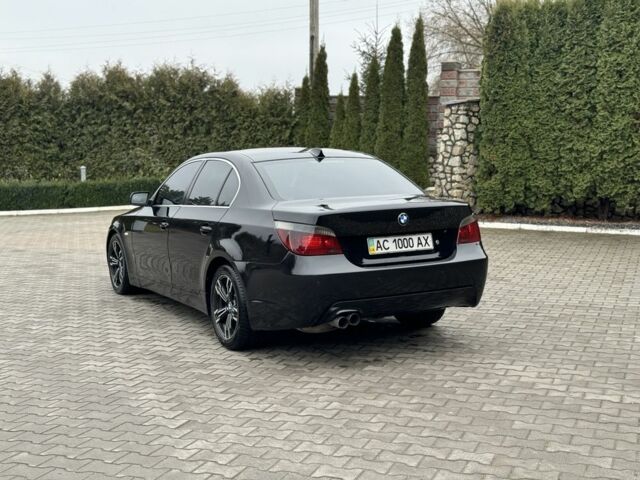 Черный БМВ 5 Серия, объемом двигателя 3 л и пробегом 360 тыс. км за 8700 $, фото 5 на Automoto.ua