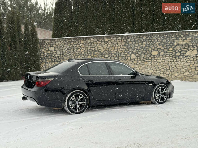 Черный БМВ 5 Серия, объемом двигателя 3 л и пробегом 340 тыс. км за 8500 $, фото 2 на Automoto.ua