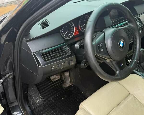 Чорний БМВ 5 Серія, об'ємом двигуна 2.98 л та пробігом 395 тис. км за 7500 $, фото 4 на Automoto.ua