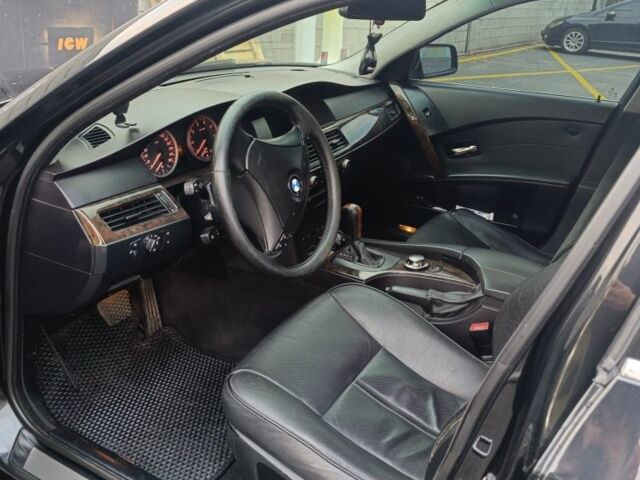 Черный БМВ 5 Серия, объемом двигателя 3 л и пробегом 420 тыс. км за 9700 $, фото 5 на Automoto.ua