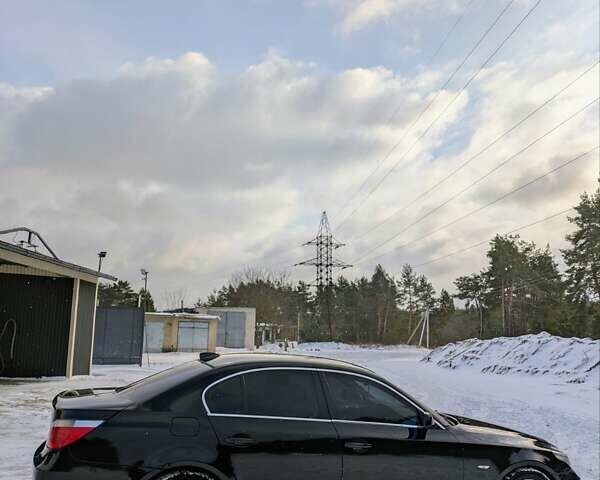 Черный БМВ 5 Серия, объемом двигателя 2.17 л и пробегом 262 тыс. км за 7500 $, фото 4 на Automoto.ua