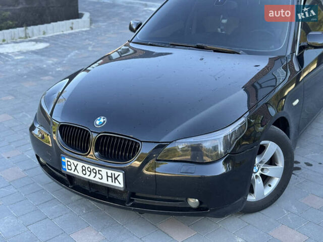 Черный БМВ 5 Серия, объемом двигателя 1.99 л и пробегом 330 тыс. км за 5400 $, фото 7 на Automoto.ua
