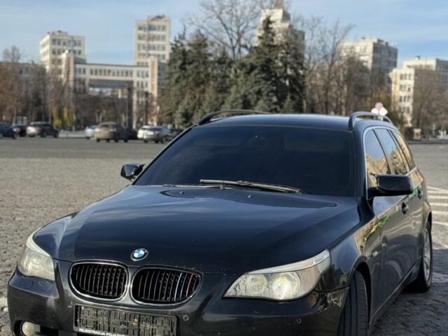 Чорний БМВ 5 Серія, об'ємом двигуна 3 л та пробігом 350 тис. км за 4100 $, фото 9 на Automoto.ua