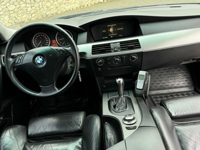 Черный БМВ 5 Серия, объемом двигателя 3 л и пробегом 360 тыс. км за 8700 $, фото 15 на Automoto.ua