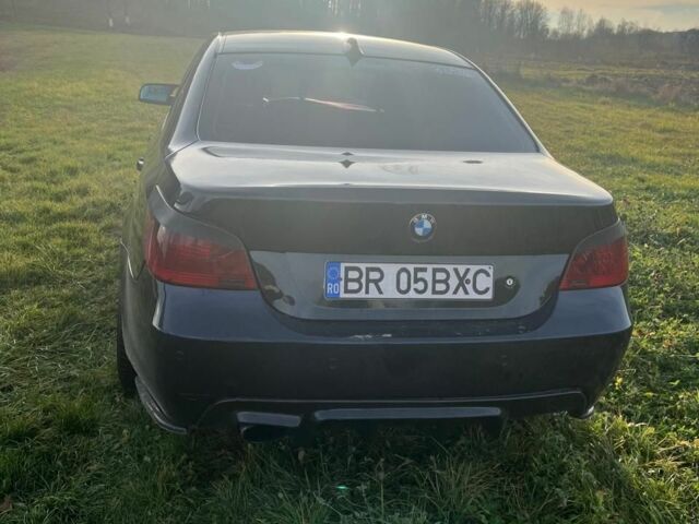 Черный БМВ 5 Серия, объемом двигателя 3 л и пробегом 367 тыс. км за 4975 $, фото 3 на Automoto.ua