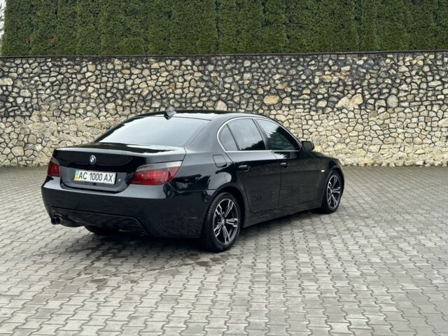 Черный БМВ 5 Серия, объемом двигателя 3 л и пробегом 360 тыс. км за 8700 $, фото 6 на Automoto.ua