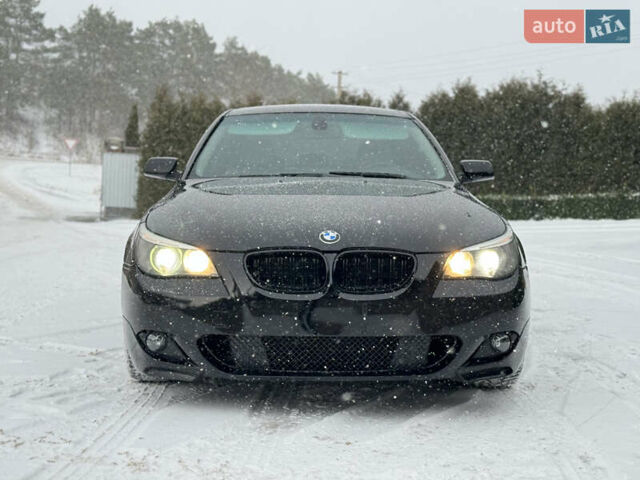 Черный БМВ 5 Серия, объемом двигателя 3 л и пробегом 340 тыс. км за 8500 $, фото 1 на Automoto.ua