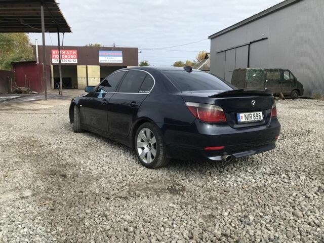 БМВ 5 Серия 2004 в Петропавловке на Automoto.ua Черный БМВ 5 Серия, объемом двигателя 3 л и пробегом 500 тыс. км за 5000 $, фото 3 на Automoto.ua