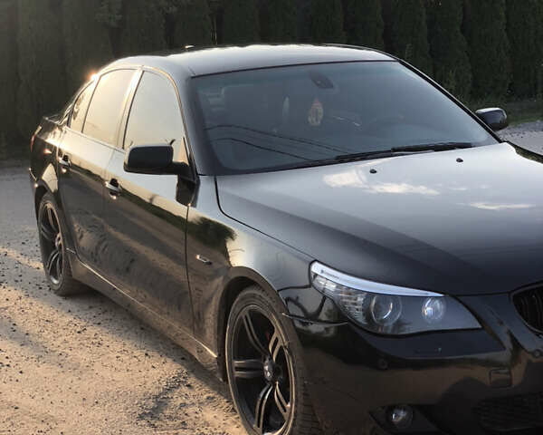 Черный БМВ 5 Серия, объемом двигателя 2.99 л и пробегом 492 тыс. км за 7999 $, фото 2 на Automoto.ua