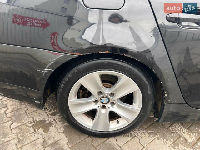 Черный БМВ 5 Серия, объемом двигателя 2.5 л и пробегом 490 тыс. км за 4900 $, фото 2 на Automoto.ua