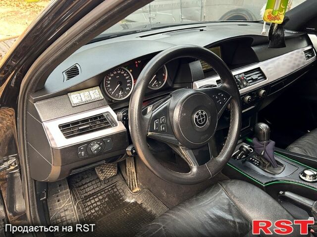 Черный БМВ 5 Серия, объемом двигателя 3 л и пробегом 230 тыс. км за 8300 $, фото 12 на Automoto.ua