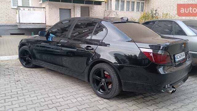 Черный БМВ 5 Серия, объемом двигателя 2.17 л и пробегом 260 тыс. км за 7500 $, фото 9 на Automoto.ua