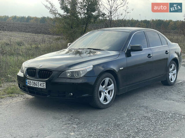 Черный БМВ 5 Серия, объемом двигателя 2.5 л и пробегом 360 тыс. км за 8200 $, фото 4 на Automoto.ua
