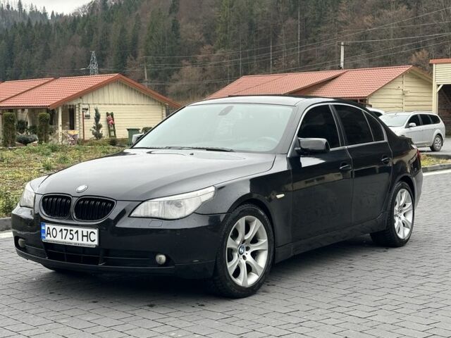 Чорний БМВ 5 Серія, об'ємом двигуна 2.2 л та пробігом 230 тис. км за 7300 $, фото 1 на Automoto.ua