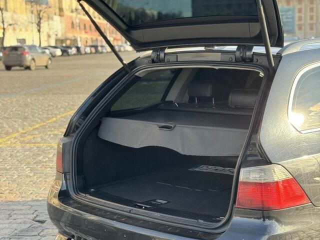 Чорний БМВ 5 Серія, об'ємом двигуна 3 л та пробігом 350 тис. км за 4100 $, фото 6 на Automoto.ua