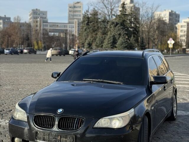 Чорний БМВ 5 Серія, об'ємом двигуна 3 л та пробігом 350 тис. км за 4100 $, фото 2 на Automoto.ua
