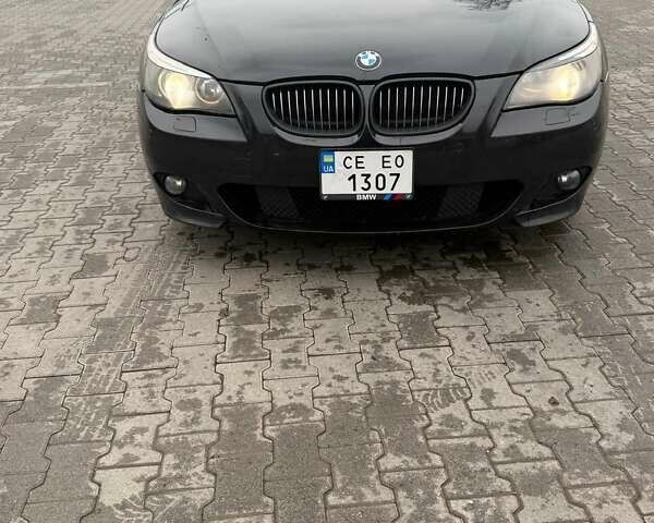Чорний БМВ 5 Серія, об'ємом двигуна 2.98 л та пробігом 395 тис. км за 7500 $, фото 1 на Automoto.ua