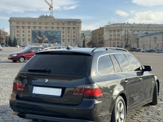 Чорний БМВ 5 Серія, об'ємом двигуна 3 л та пробігом 350 тис. км за 4100 $, фото 5 на Automoto.ua