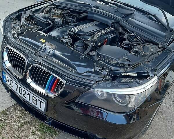 Черный БМВ 5 Серия, объемом двигателя 2.2 л и пробегом 236 тыс. км за 8500 $, фото 9 на Automoto.ua