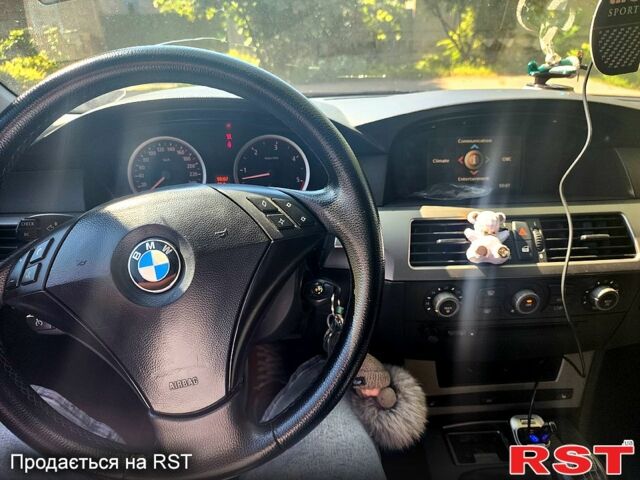 Черный БМВ 5 Серия, объемом двигателя 2.5 л и пробегом 348 тыс. км за 7300 $, фото 3 на Automoto.ua