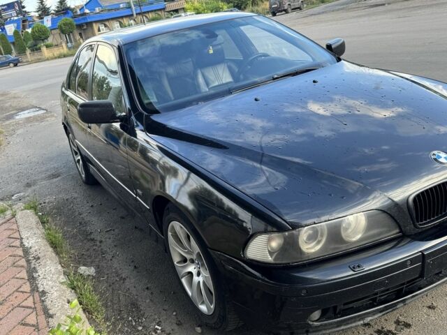 Черный БМВ 5 Серия, объемом двигателя 3 л и пробегом 3 тыс. км за 3400 $, фото 2 на Automoto.ua