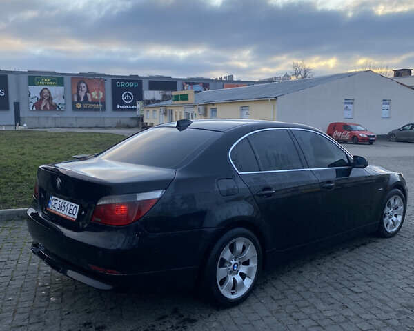 Черный БМВ 5 Серия, объемом двигателя 2.5 л и пробегом 374 тыс. км за 7300 $, фото 2 на Automoto.ua