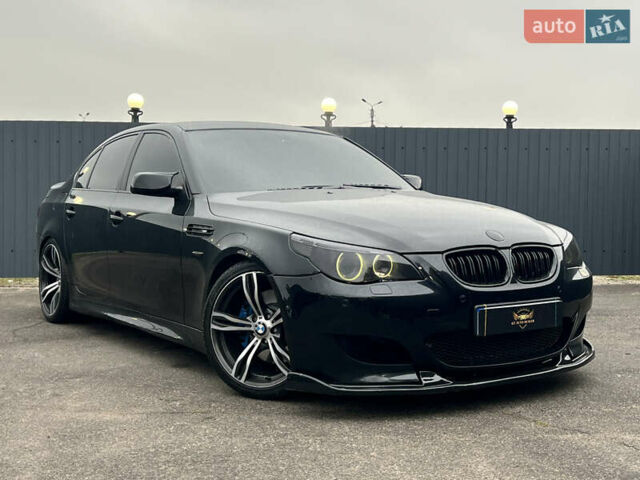 Черный БМВ 5 Серия, объемом двигателя 4.39 л и пробегом 215 тыс. км за 11500 $, фото 1 на Automoto.ua