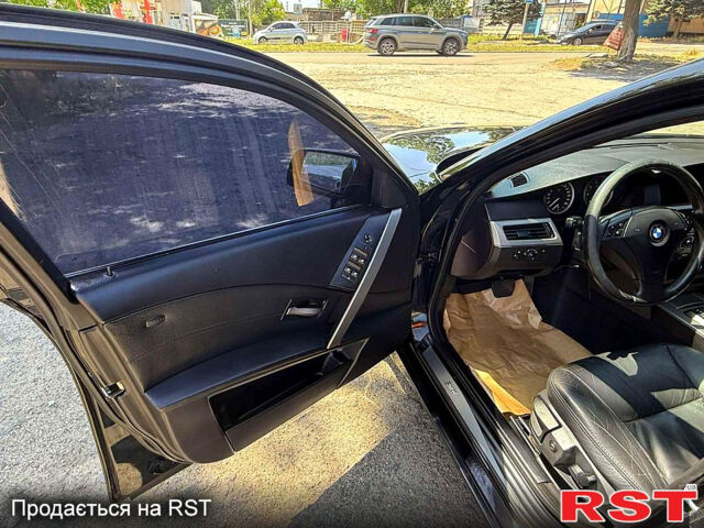Черный БМВ 5 Серия, объемом двигателя 2.2 л и пробегом 340 тыс. км за 6800 $, фото 8 на Automoto.ua