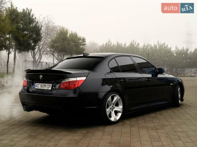 Черный БМВ 5 Серия, объемом двигателя 2.5 л и пробегом 220 тыс. км за 6750 $, фото 9 на Automoto.ua