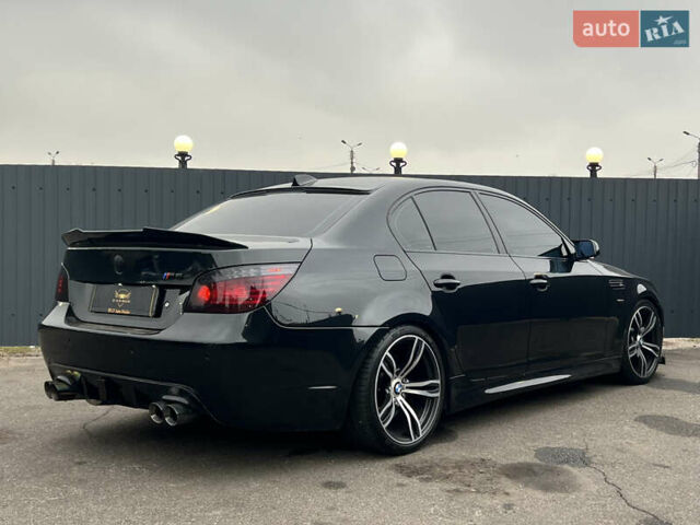 Черный БМВ 5 Серия, объемом двигателя 4.39 л и пробегом 215 тыс. км за 11500 $, фото 2 на Automoto.ua
