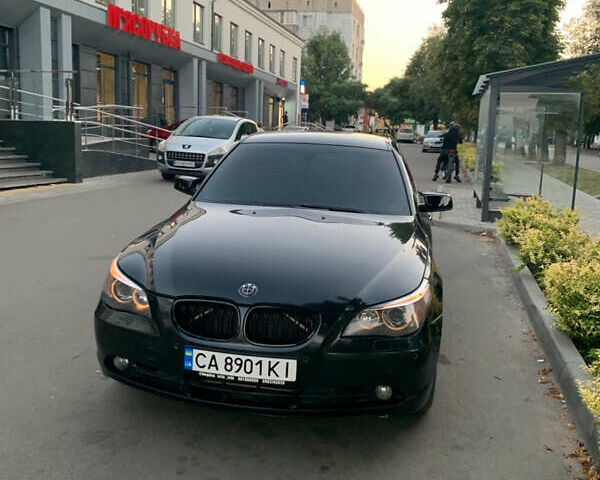 Черный БМВ 5 Серия, объемом двигателя 2.5 л и пробегом 300 тыс. км за 8500 $, фото 3 на Automoto.ua